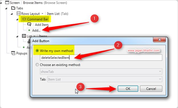 How To Delete A Record From Collection In LightSwitch HTML Client